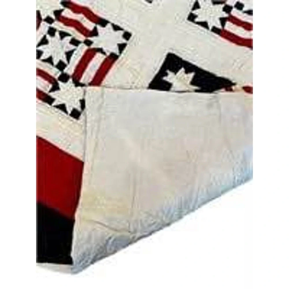 Patriotic Quilt  Red White & Blue
